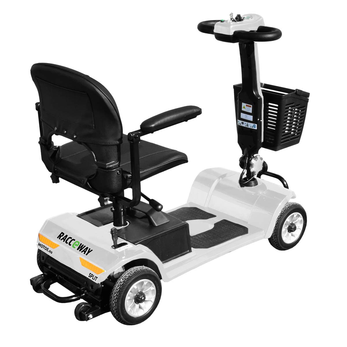 RACCEWAY® SPLIT električni četverotočkaš, bijela - slika 3