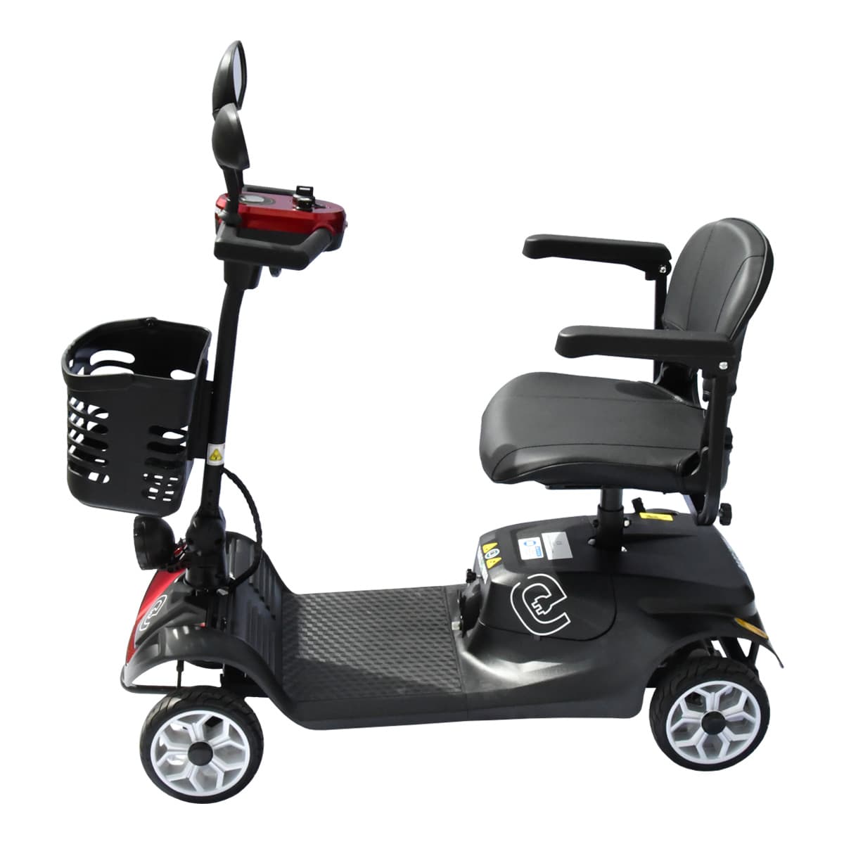 RACCEWAY® SOLID električni četverotočkaš, burgundija - slika 2