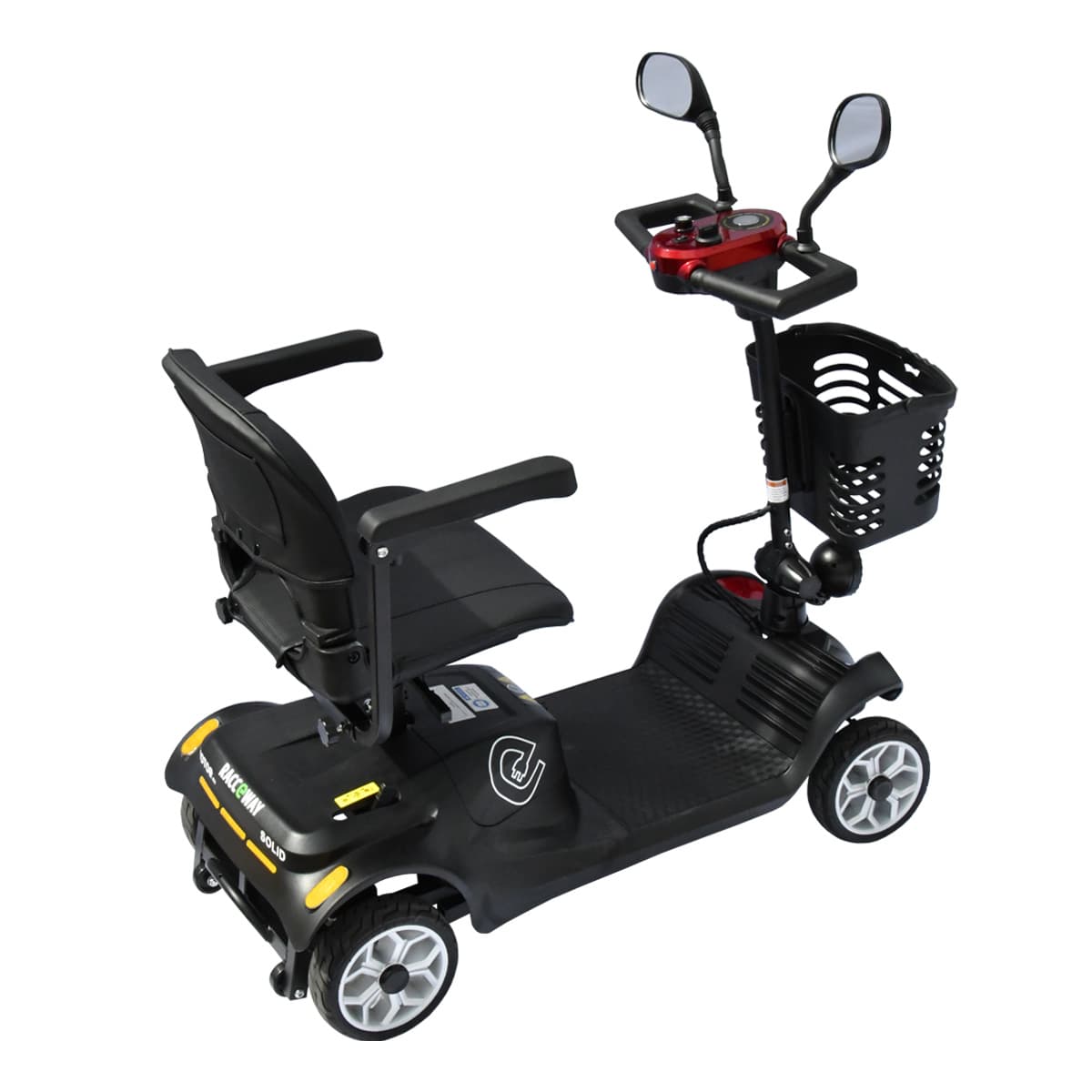 RACCEWAY® SOLID električni četverotočkaš, burgundija - slika 3