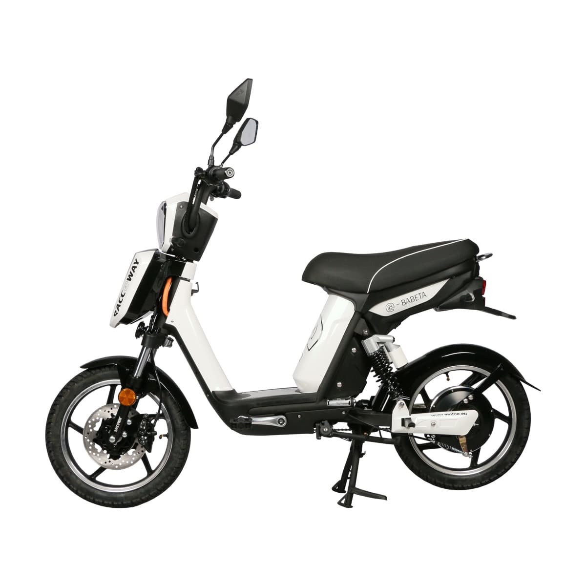 Električni skuter RACCEWAY® E-BABETA®, bijeli - slika 2