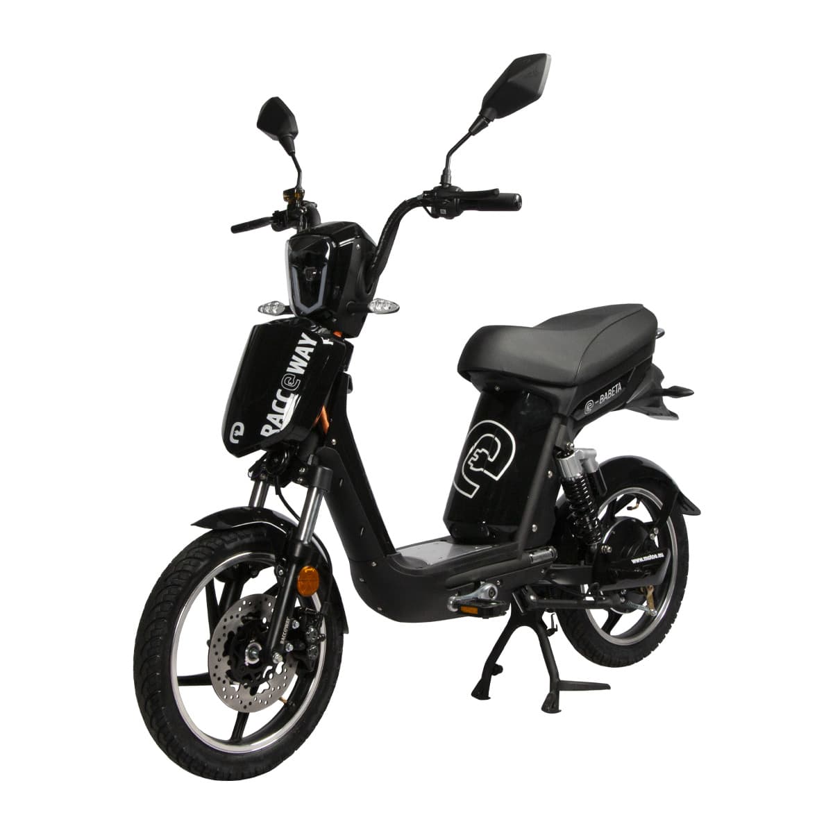 Električni skuter RACCEWAY® E-BABETA®, crni