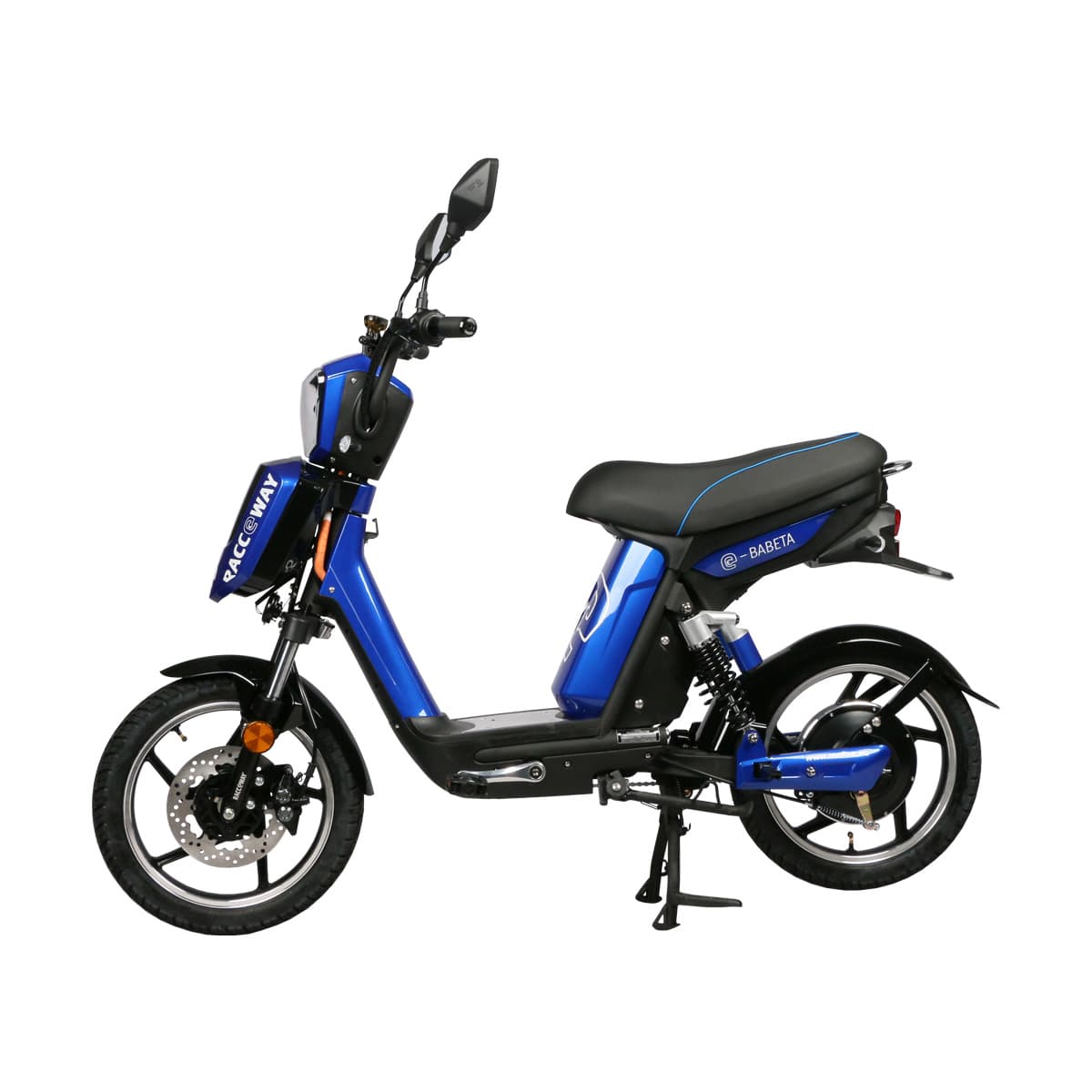 Električni skuter RACCEWAY® E-BABETA®, plavi-sjajni - slika 2