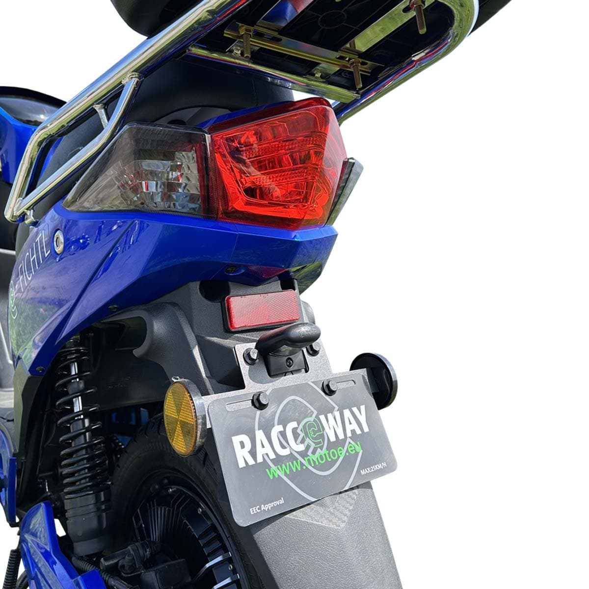 RACCEWAY® E-FICHTL® električni skuter, bijeli-sjajni, bez baterije - slika 8