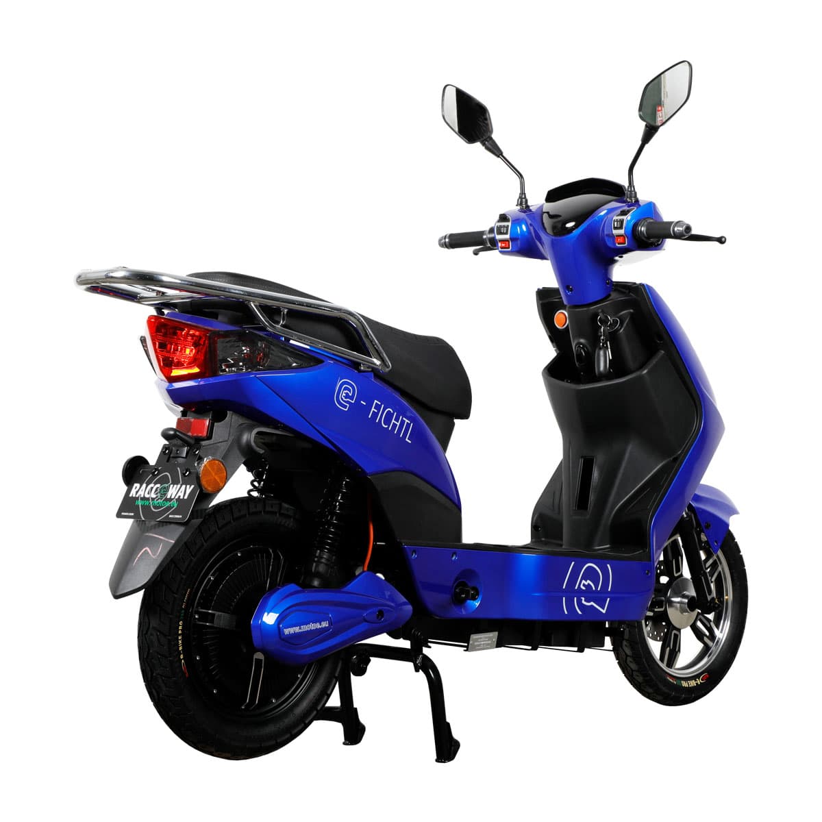 RACCEWAY® E-FICHTL® električni skuter, plavi-sjajni, bez baterije - slika 3