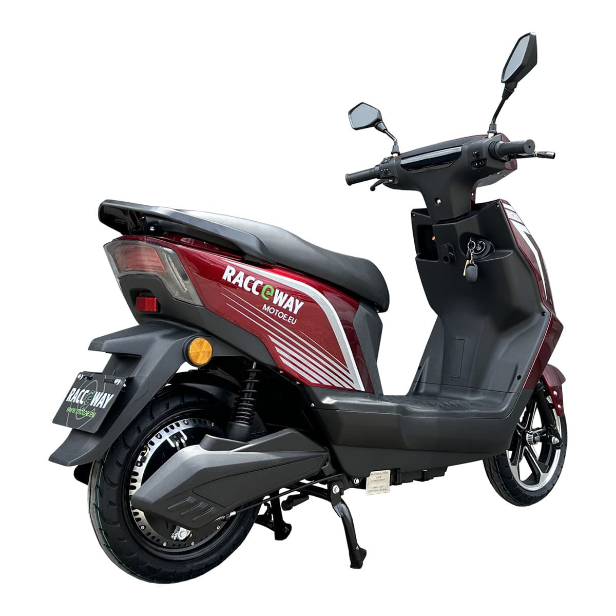 RACCEWAY® RC45 električni skuter, burgundija - slika 3