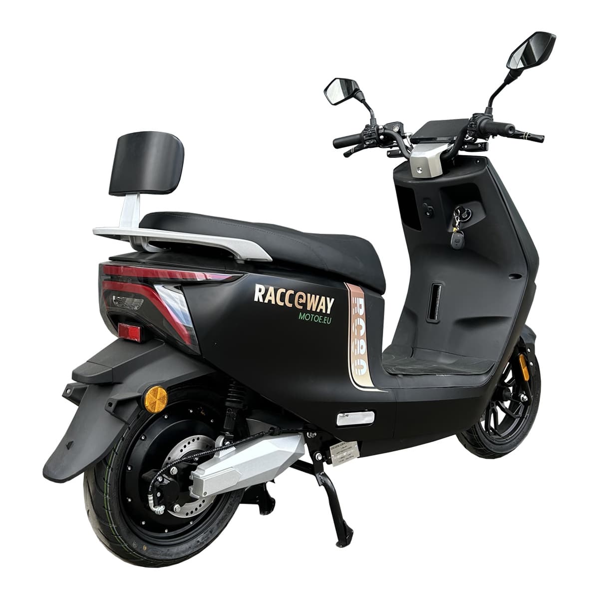 RACCEWAY® RC80 električni skuter, mat crni - slika 3
