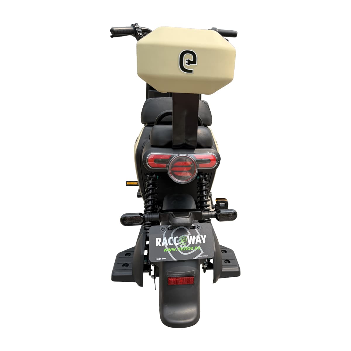 RACCEWAY® LATTE električni skuter, svijetlosmeđi - slika 4