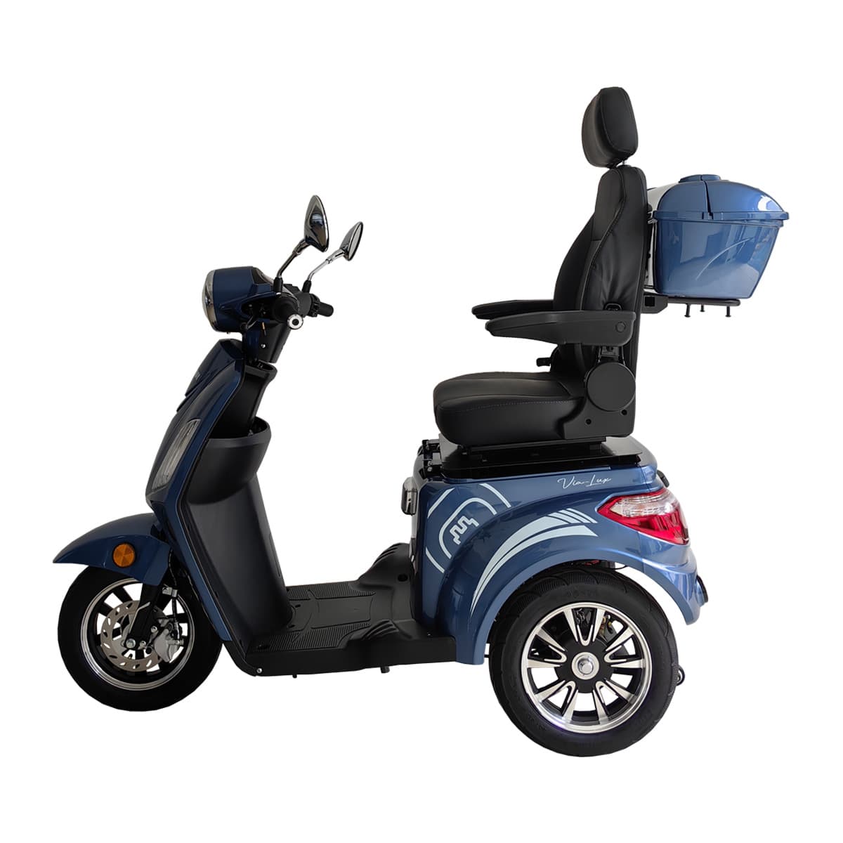 RACCEWAY® VIA LUX električni trotočkaš, plavi - slika 2