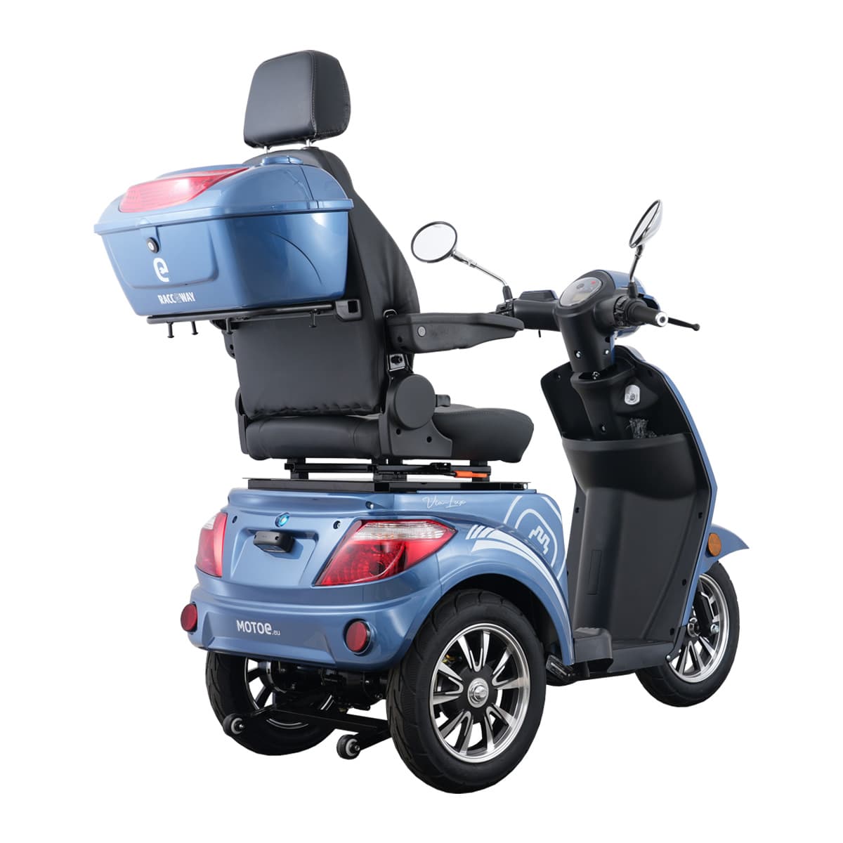 RACCEWAY® VIA LUX električni trotočkaš, plavi - slika 3