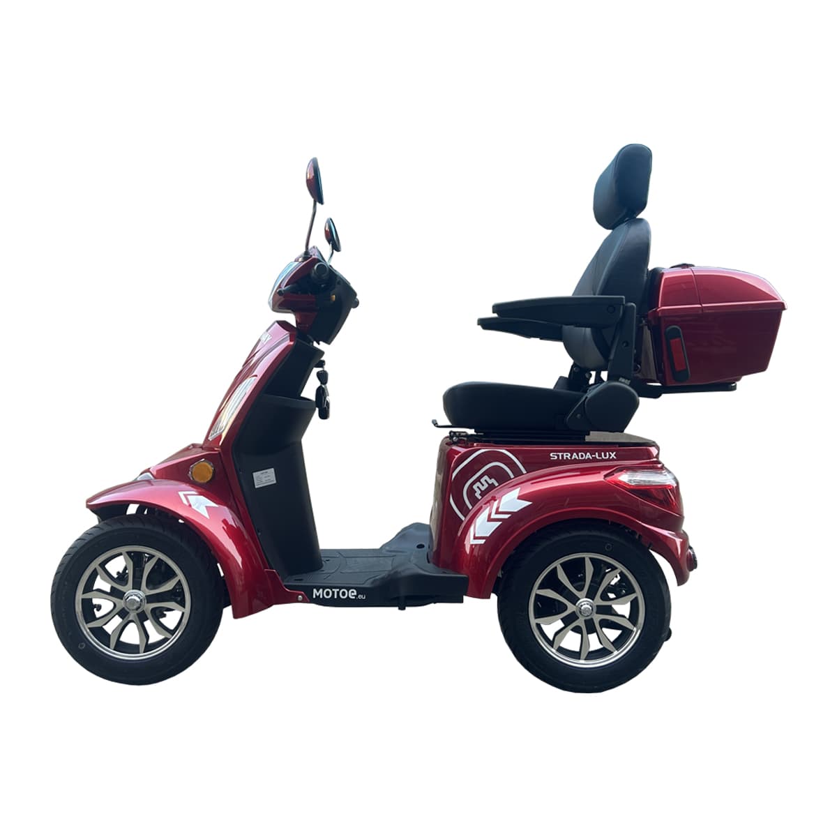 RACCEWAY® STRADA LUX električni četverotočkaš, crveni - slika 2