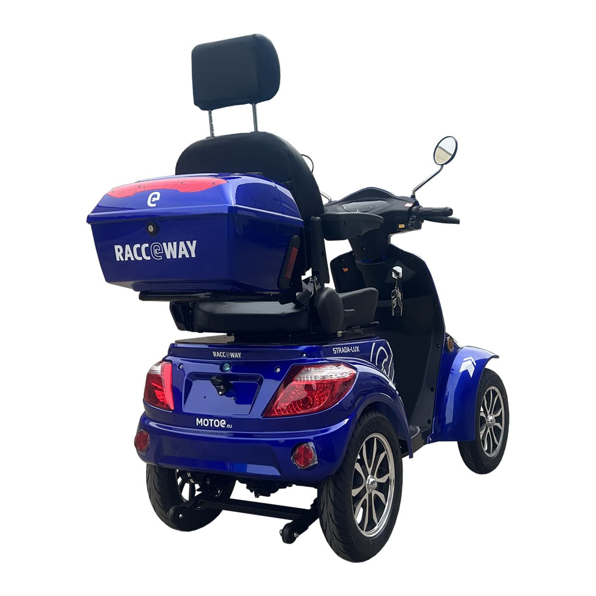 RACCEWAY® STRADA LUX električni četverotočkaš, plavi - slika 3
