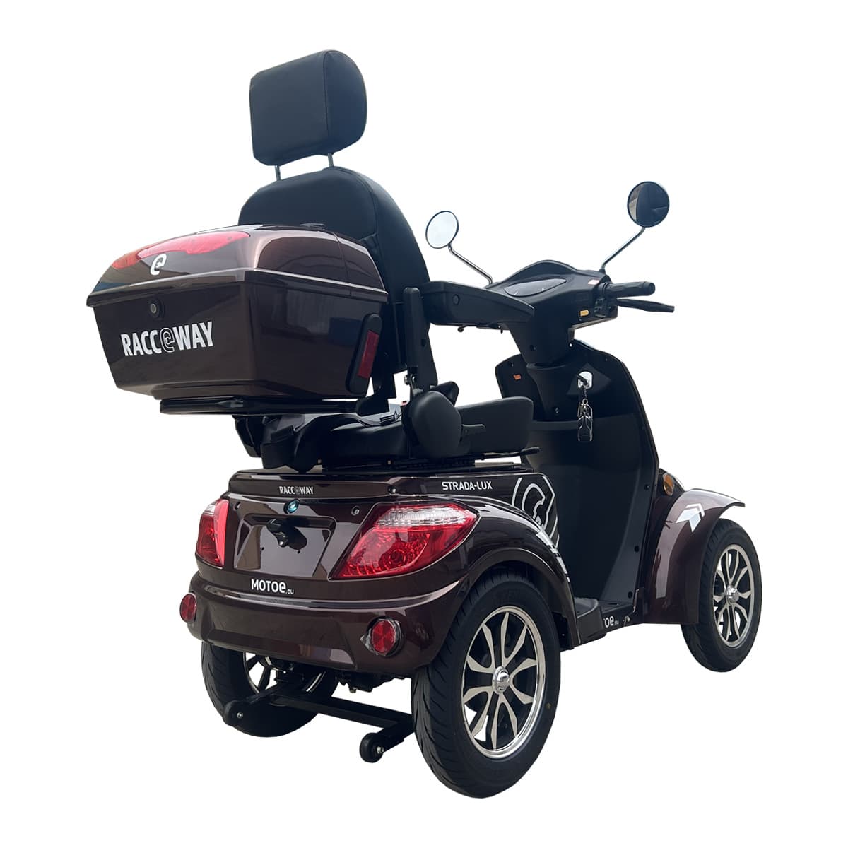 RACCEWAY® STRADA LUX električni četverotočkaš, kafe - slika 3