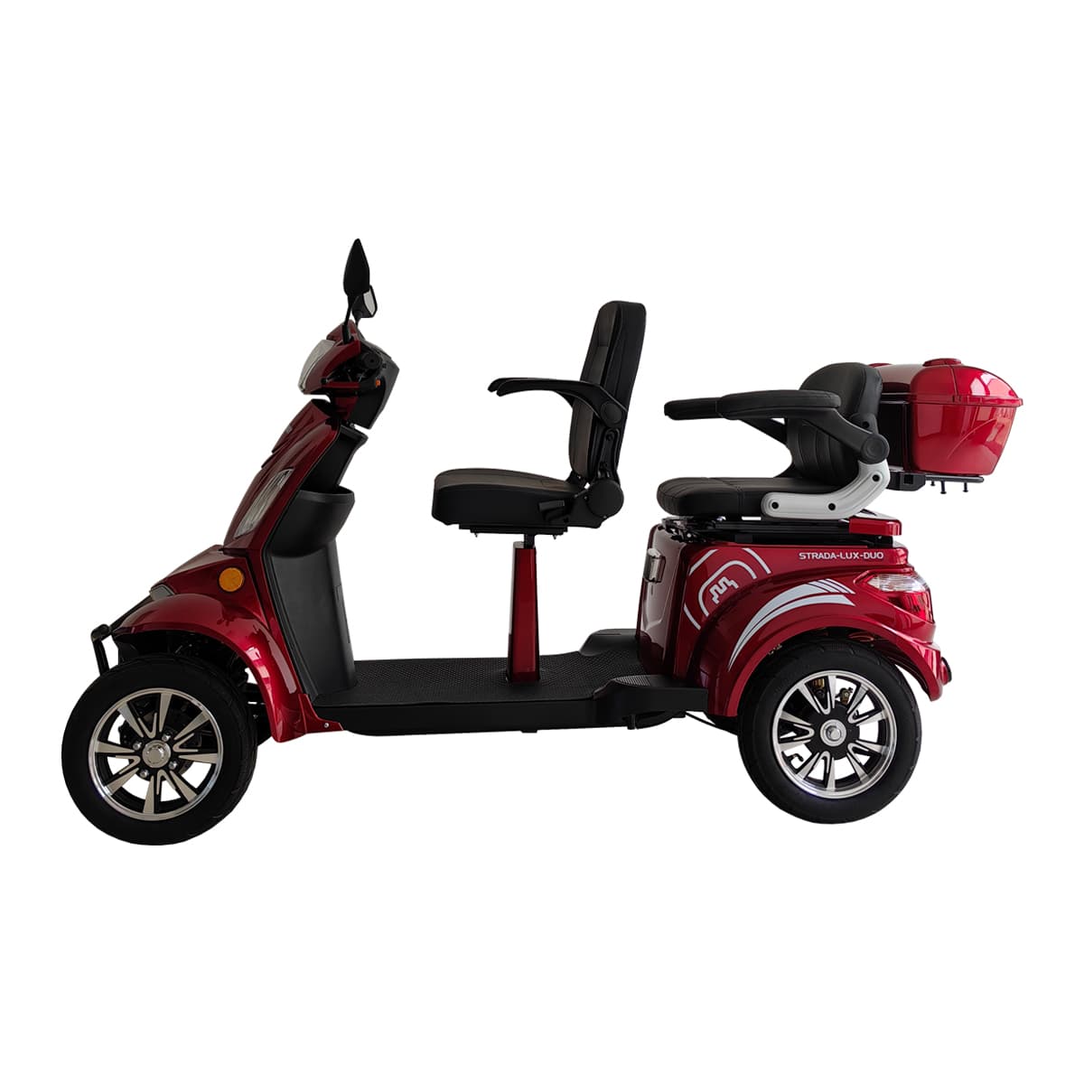 RACCEWAY® STRADA LUX DUO električni četverotočkaš, crveni - slika 2