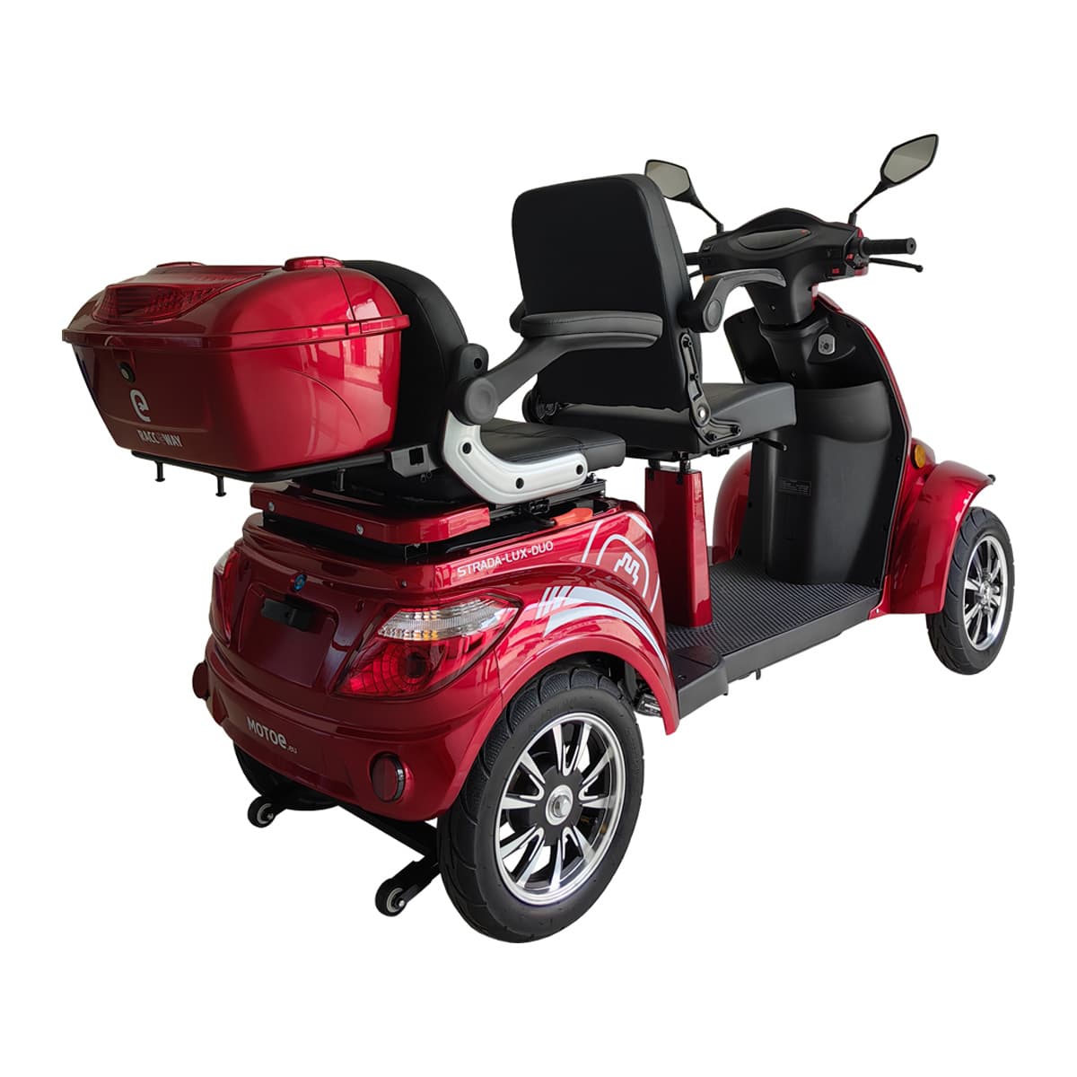 RACCEWAY® STRADA LUX DUO električni četverotočkaš, crveni - slika 3