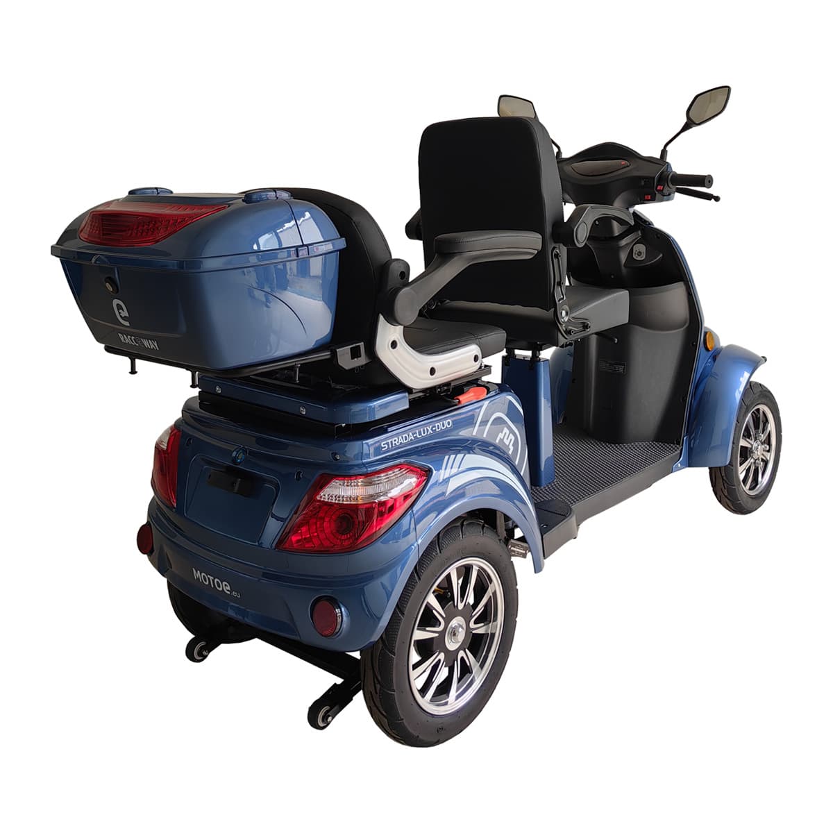 RACCEWAY® STRADA LUX DUO električni četverotočkaš, plavi - slika 3