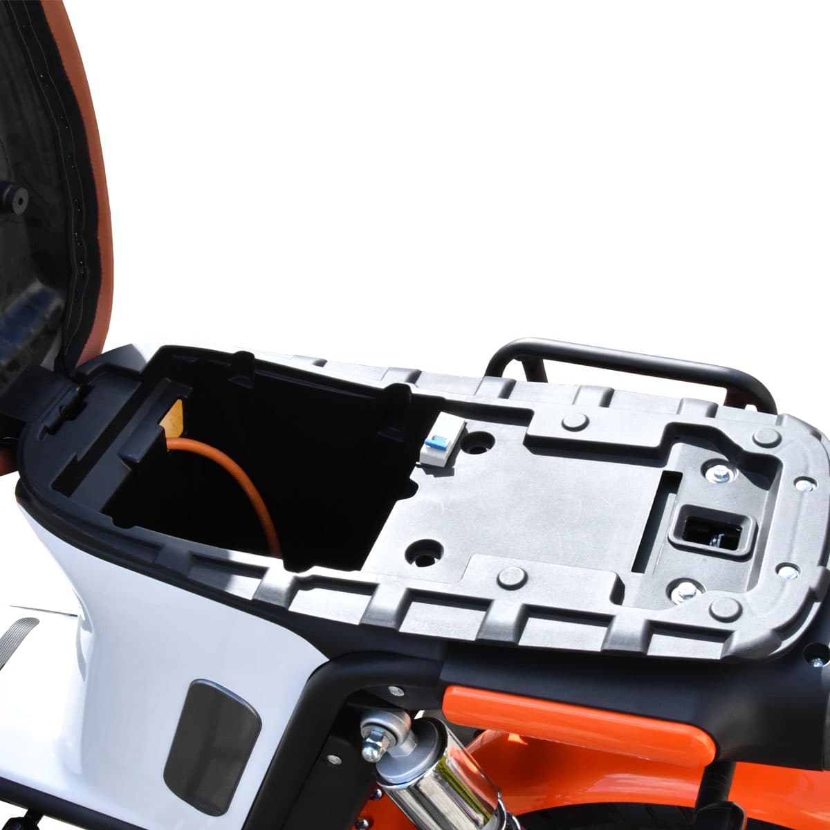 RACCEWAY® E-BABETA® II električni skuter, bijelo-narančasti - slika 5