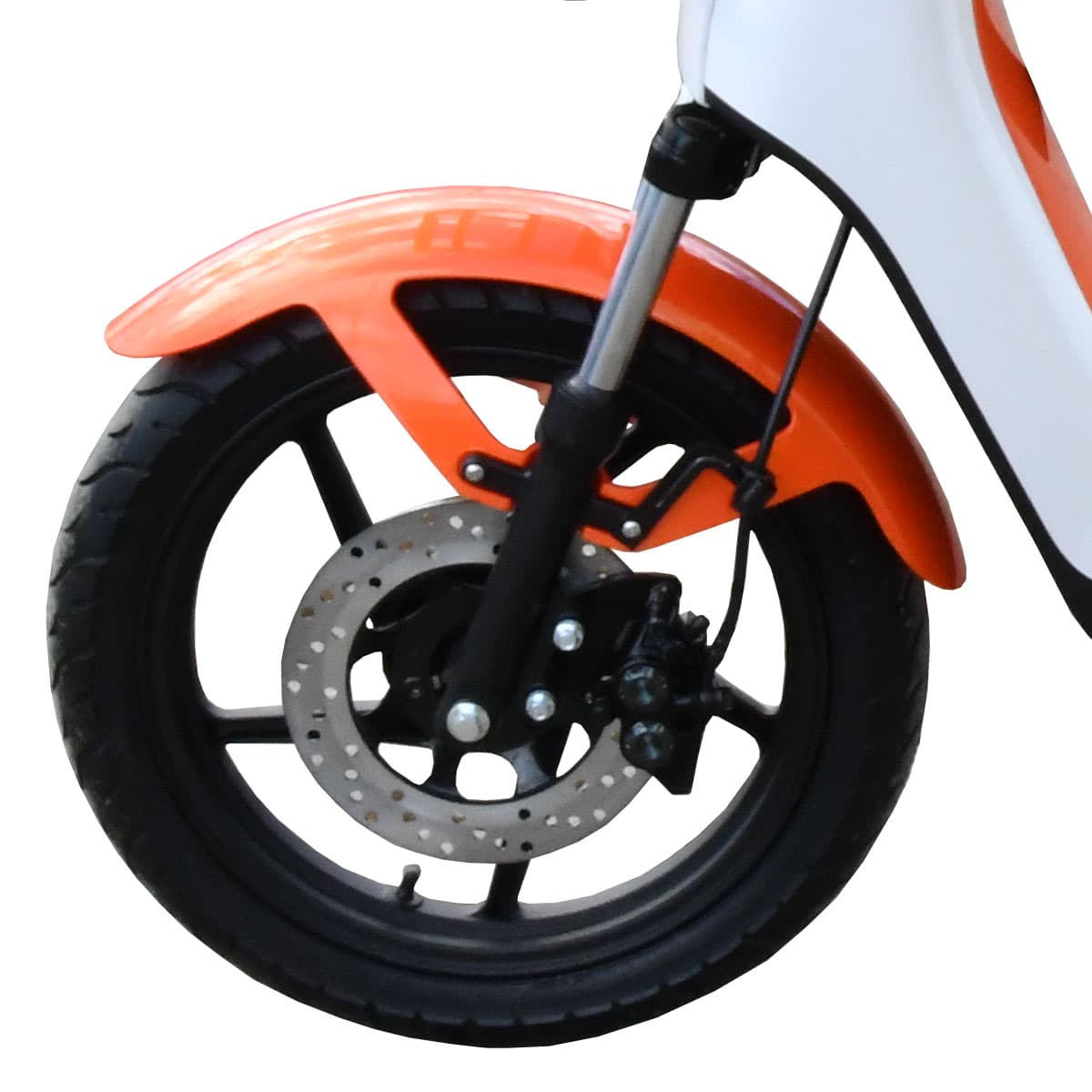RACCEWAY® E-BABETA® II električni skuter, bijelo-narančasti - slika 6