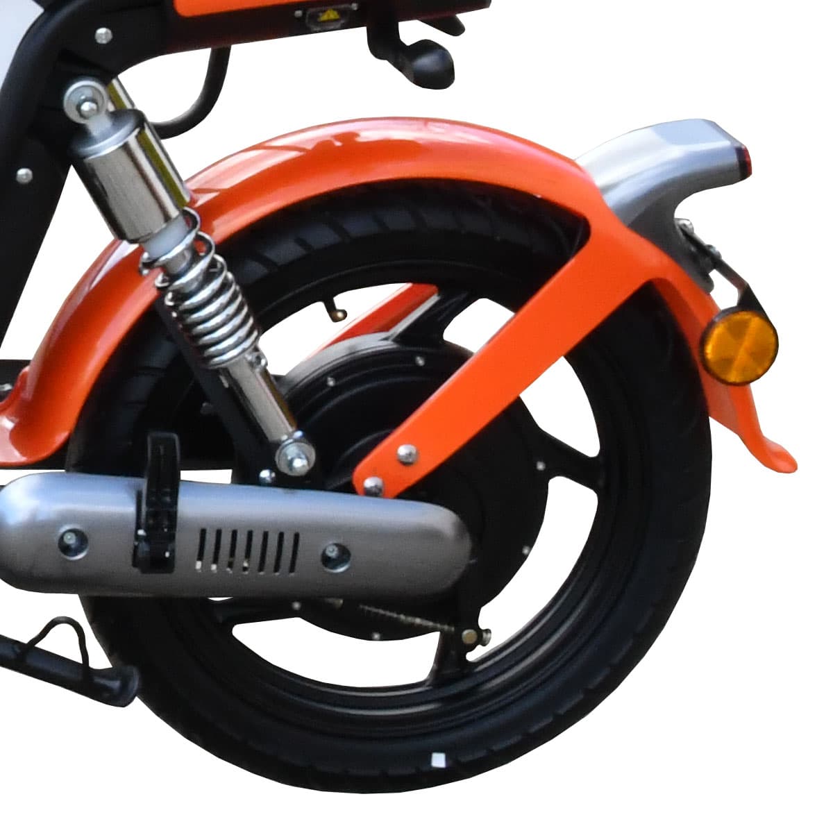 RACCEWAY® E-BABETA® II električni skuter, bijelo-narančasti - slika 7