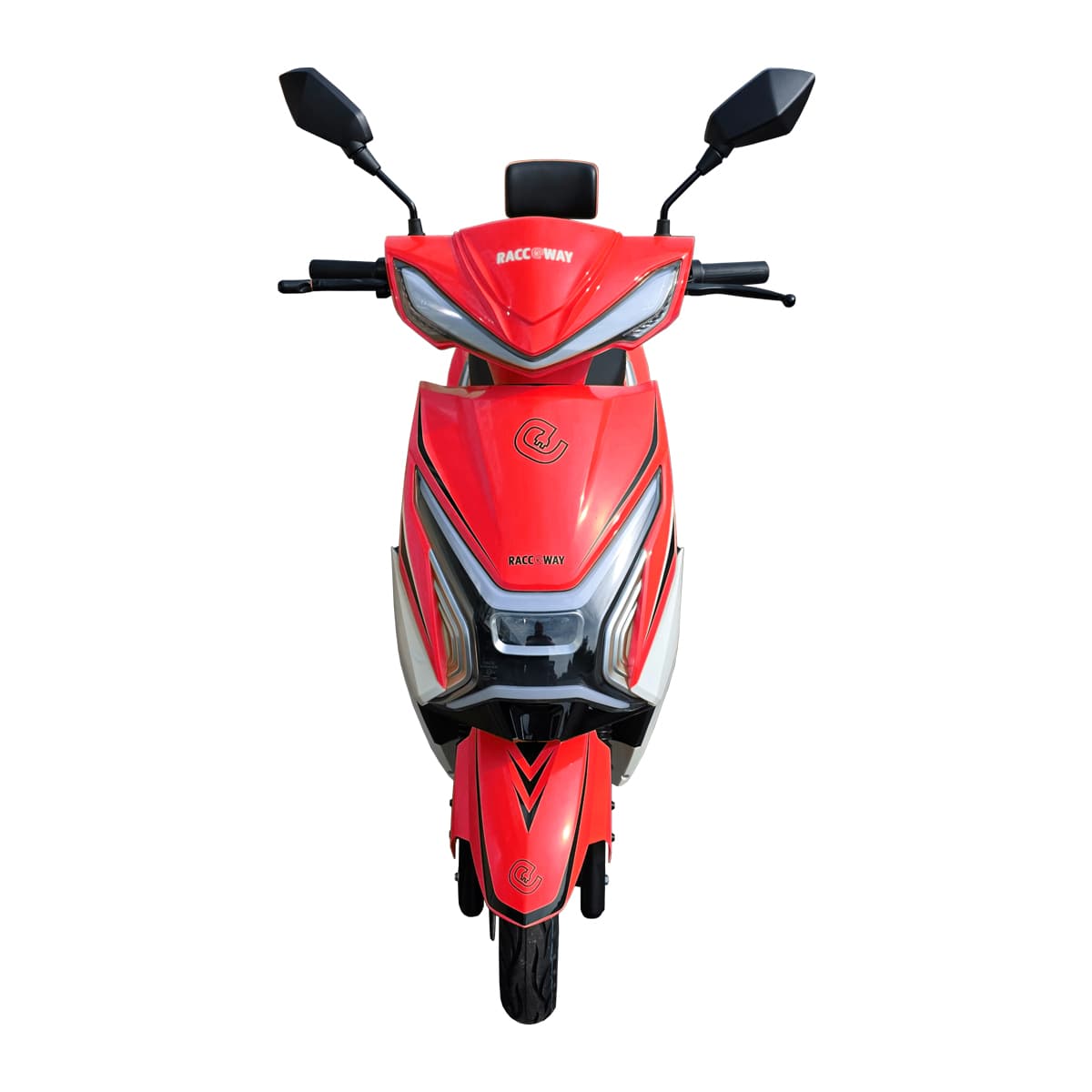 RACCEWAY® CITY 45 električni skuter, sa registarskom tablicom, crveni - slika 4