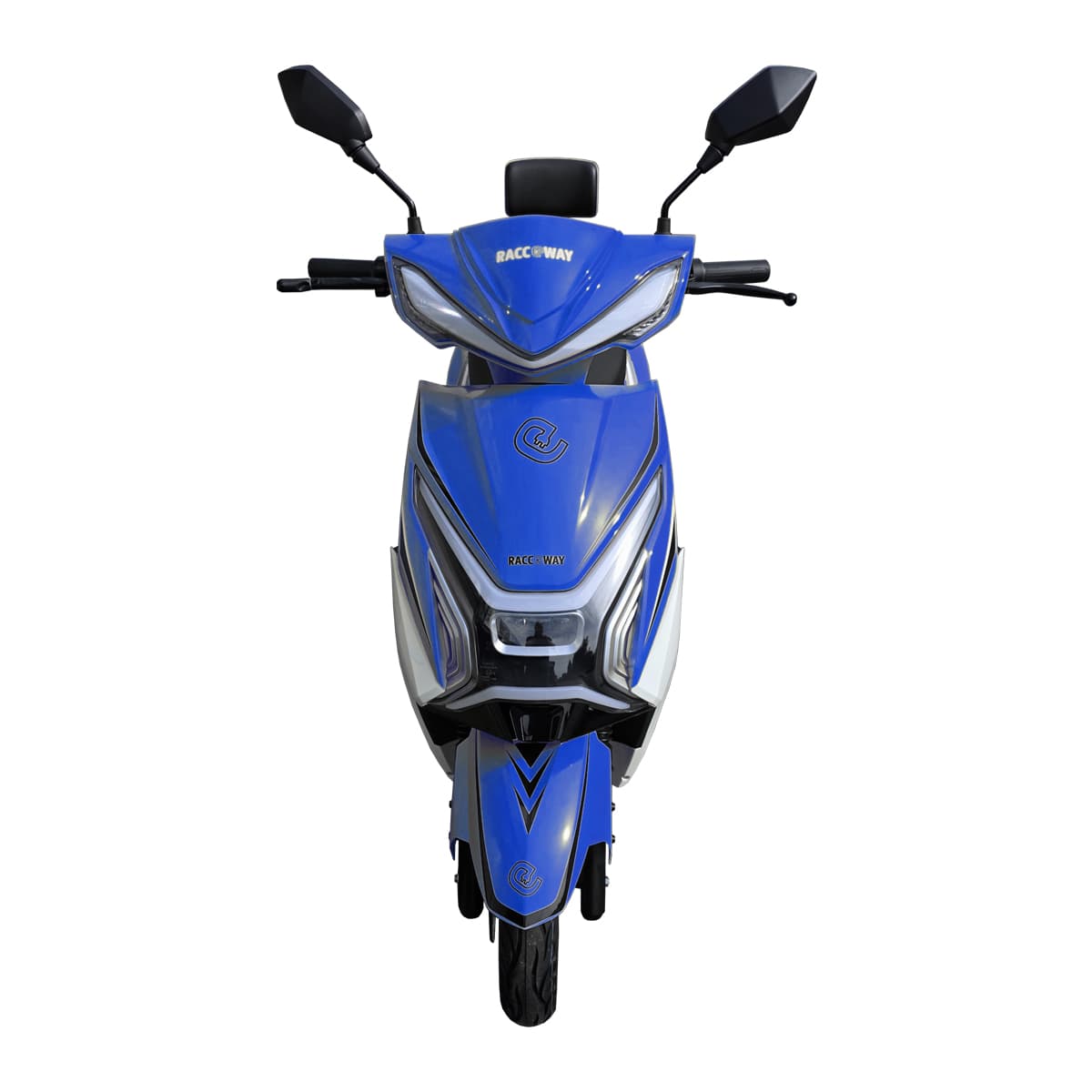 RACCEWAY® CITY 45 električni skuter, sa registarskom tablicom, plavi - slika 4