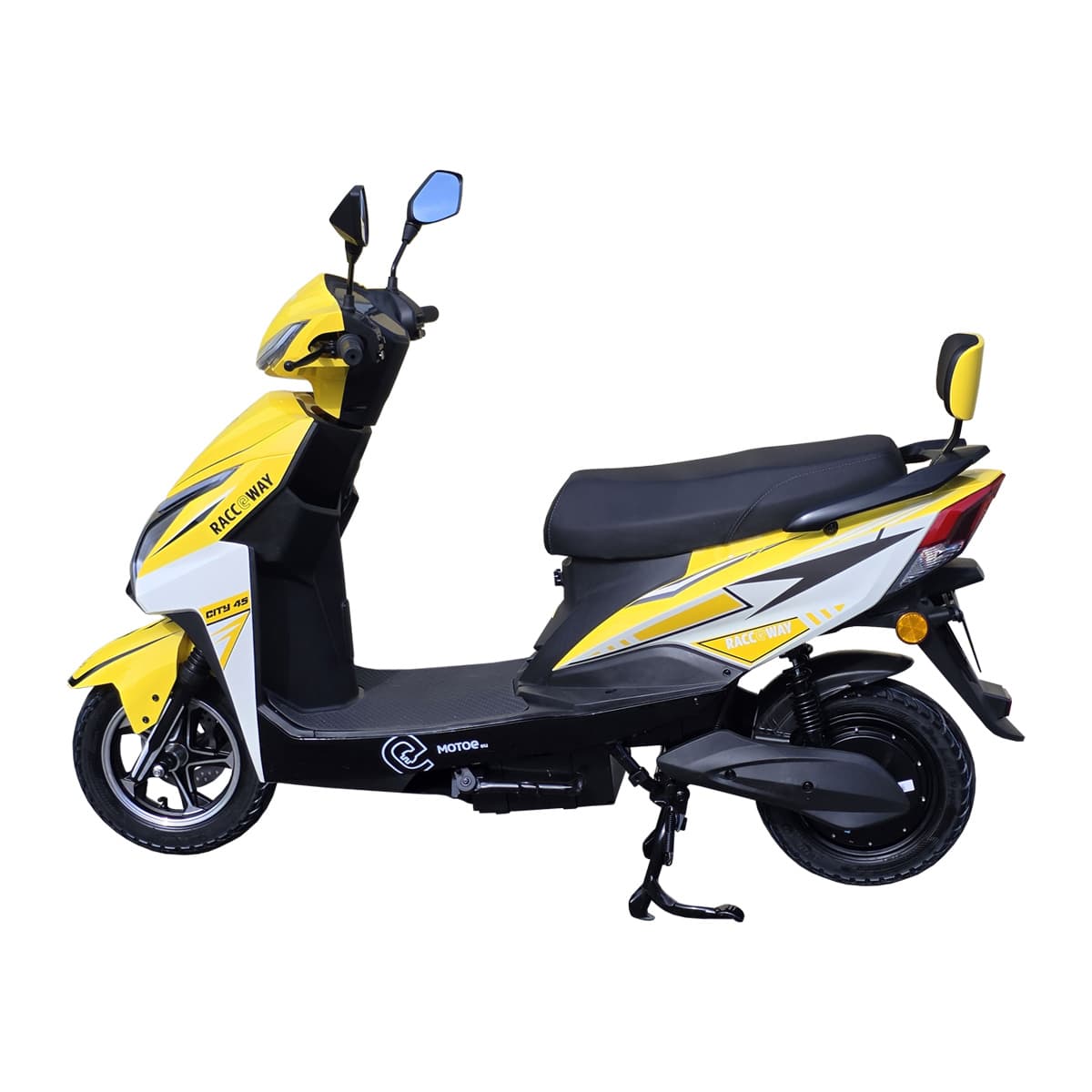 RACCEWAY® CITY 45 električni skuter, sa registarskom tablicom, žuti - slika 2