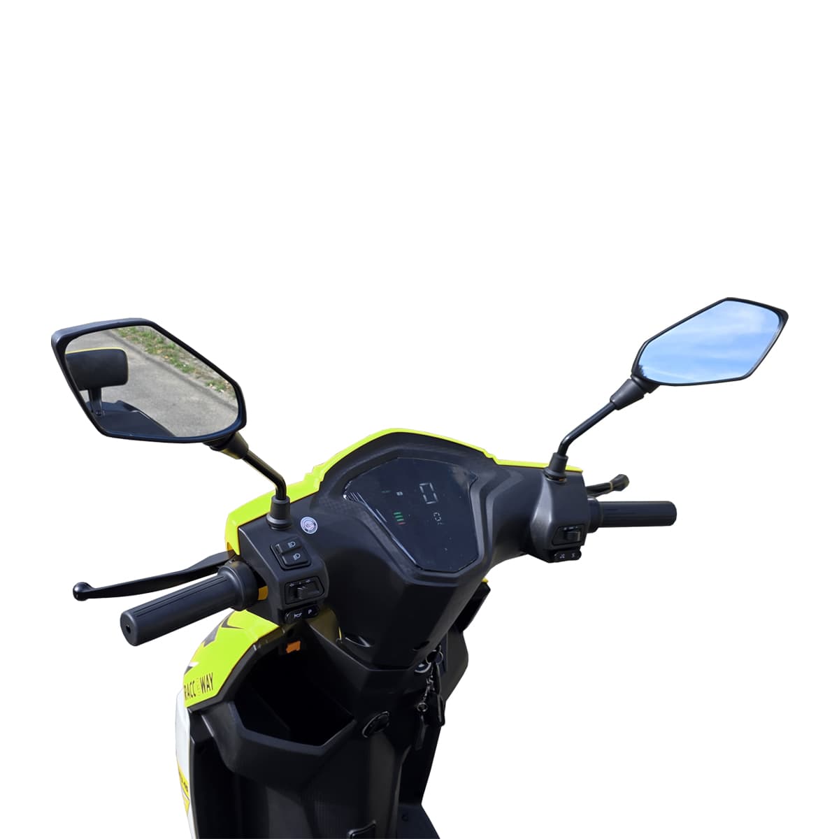 RACCEWAY® CITY 45 električni skuter, sa registarskom tablicom, zeleni - slika 5