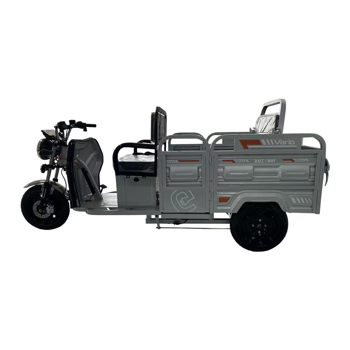 RACCEWAY® VARIO trotočkaški teretni kolica, srebrna - slika 2