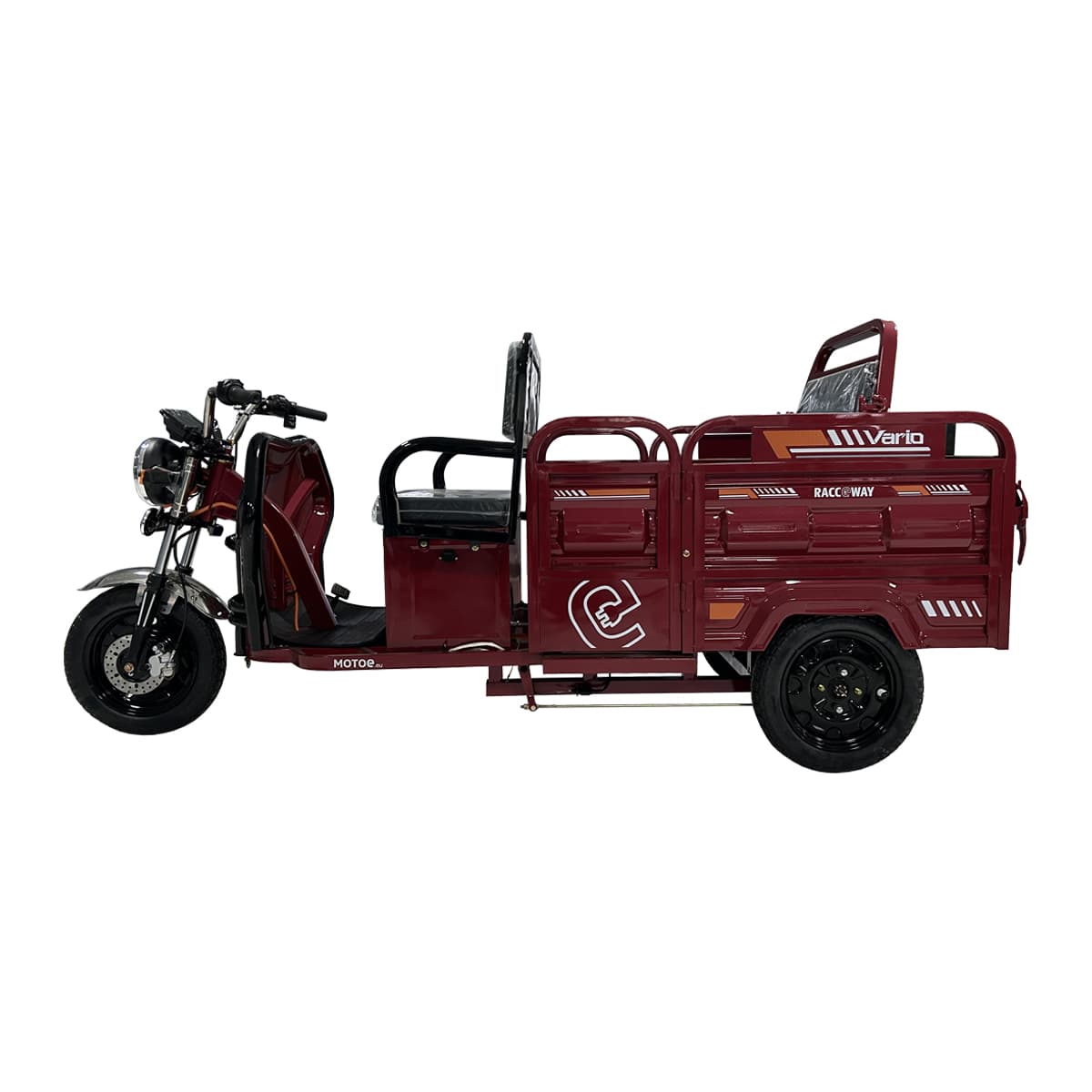 RACCEWAY® VARIO trotočkaški teretni kolica, crvena - slika 2