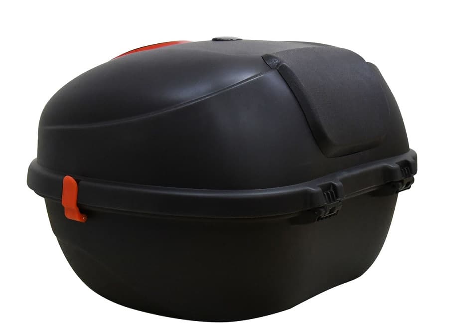 Stražnji kofer za RACCEWAY® CENTURY električni skuter, crno-mat - slika 2
