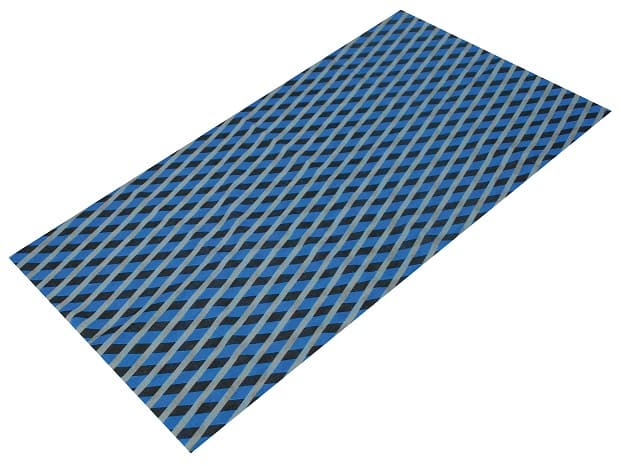 SULOV® sportski šal, crno-plavi - slika 2