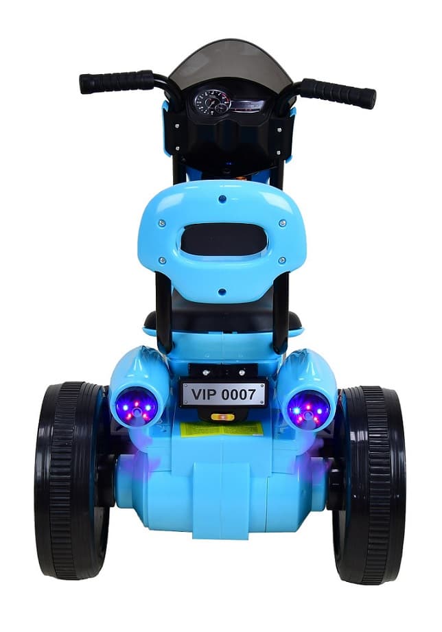 Električni dječiji tricikl RACCEWAY®, plavi - slika 3