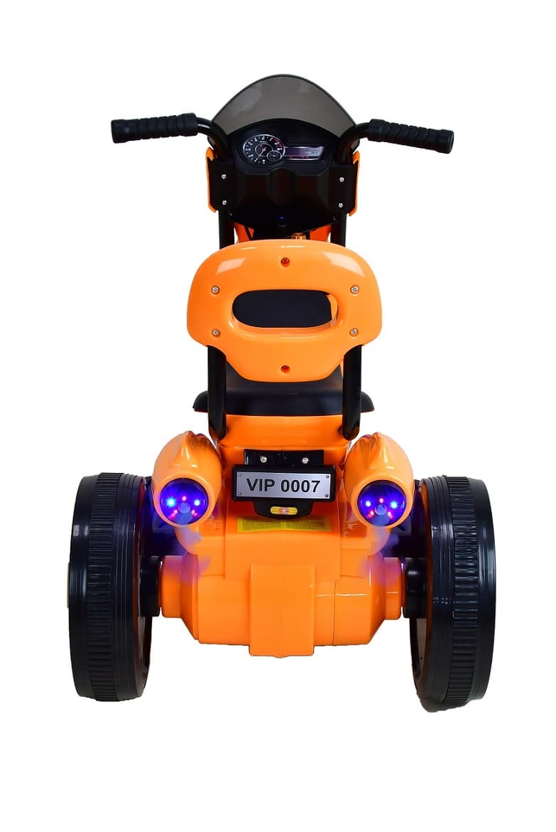 RACCEWAY® električni dječiji tricikl, narandžasti - slika 3
