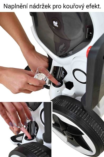 Električni dječiji tricikl RACCEWAY®, plavi - slika 5