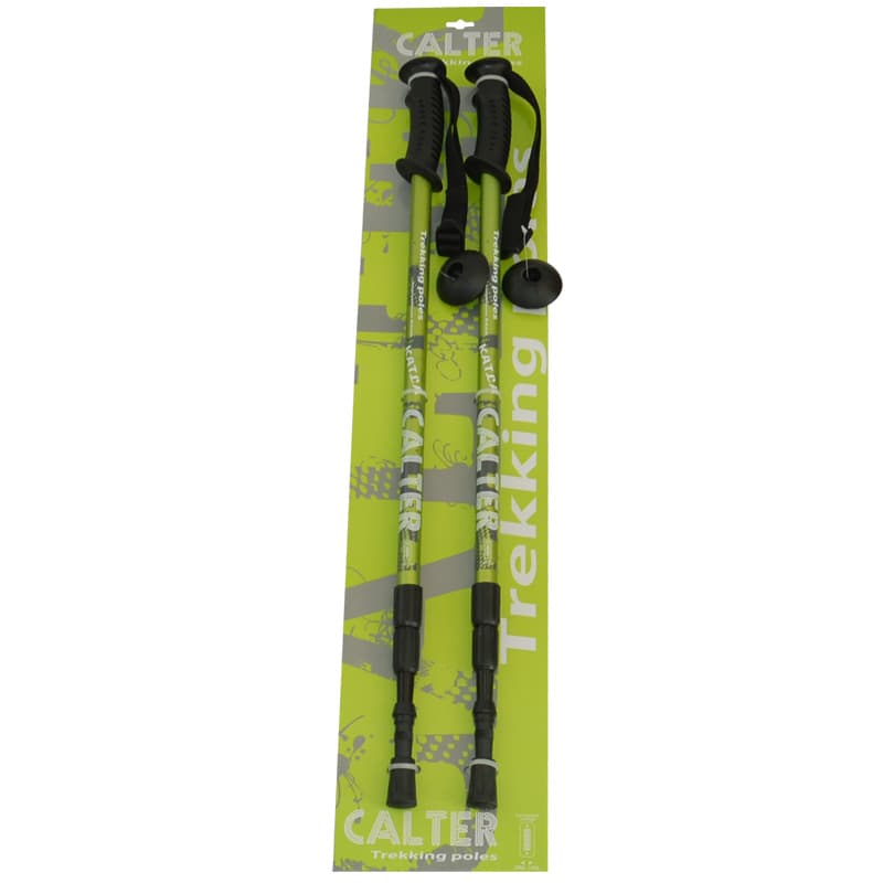 CALTER® KATLA planinarski štapovi, 3 dijela, par, zeleni - slika 2