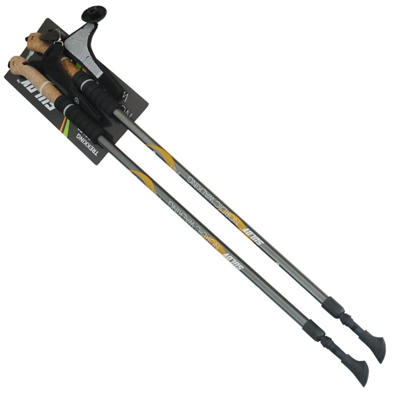 Trekking štapovi SULOV® NORDIC WALKING, 2 dijela, par, narandžasti - slika 2
