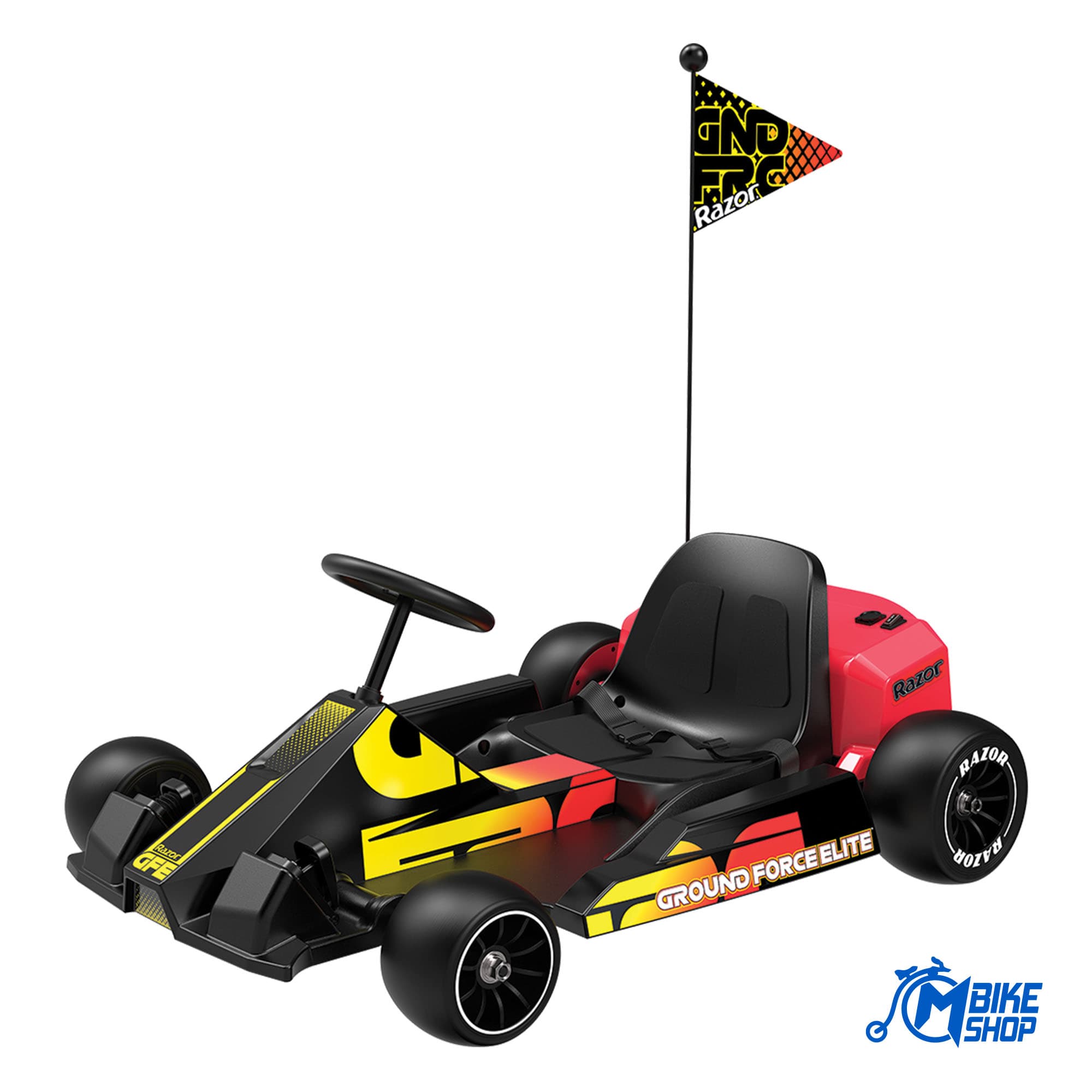 E-Karting vozilo RAZOR Kids Ground Force Elite Black/Red