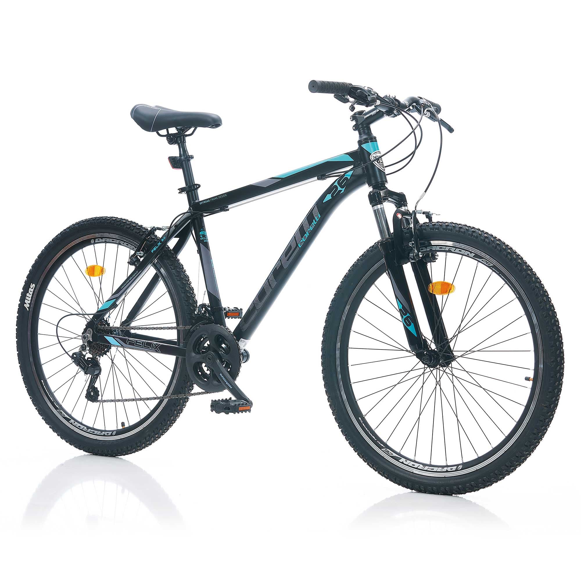 Biciklo CORELLI FELIX 3.0 26" ALU Black/Blue/Turqoise