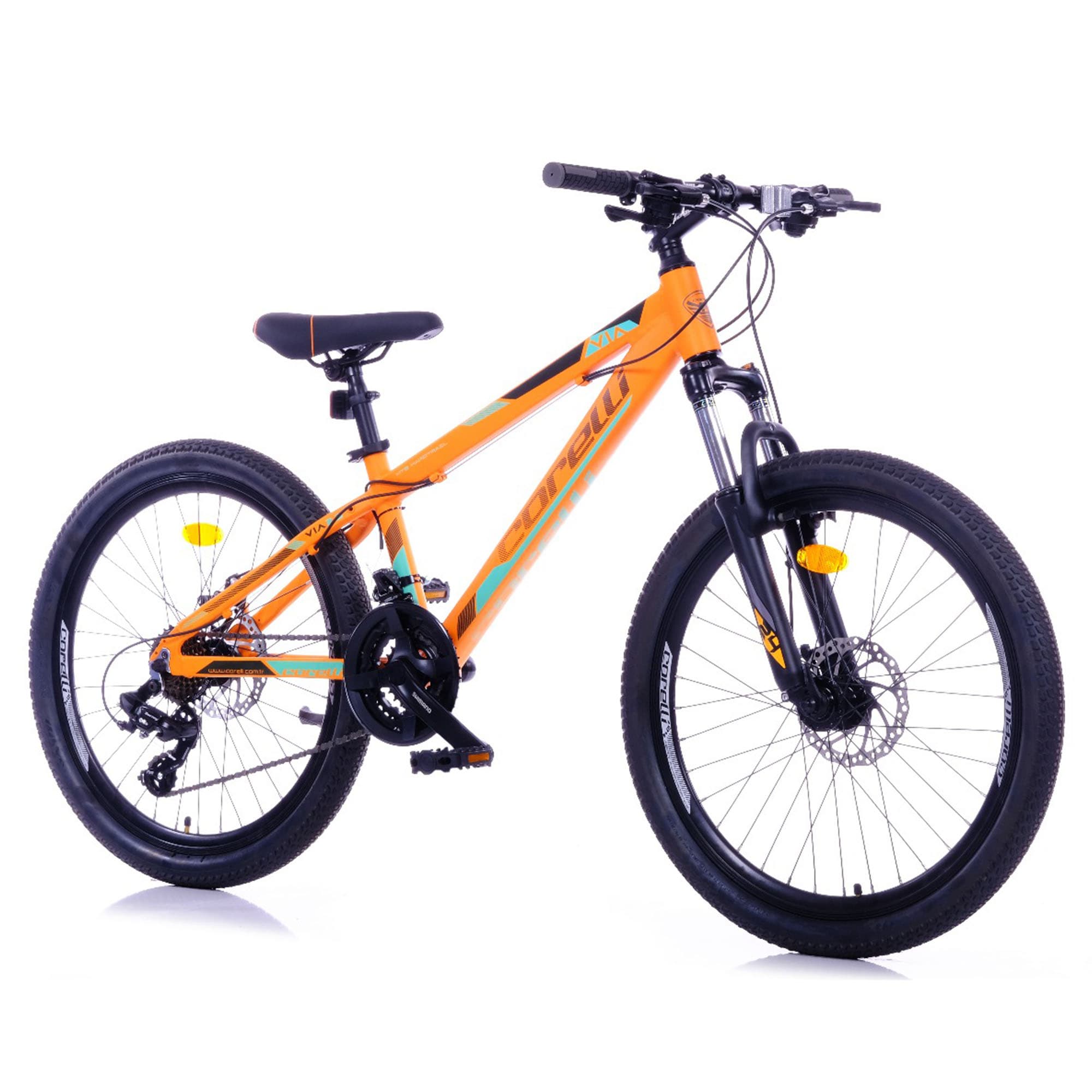 Biciklo CORELLI Via 5.2 29″ ALU Orange/Turquoise/Grey