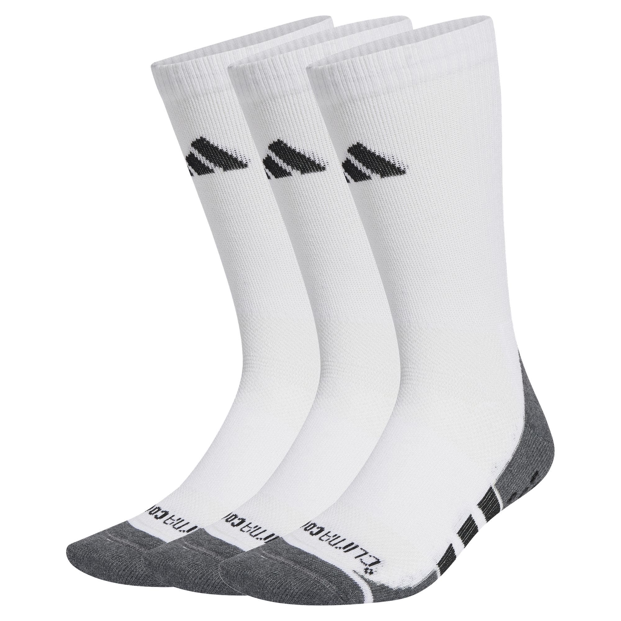 Čarape ADIDAS Performance Grip Clima Cool Cushioned Crew 3P White/Dark Grey