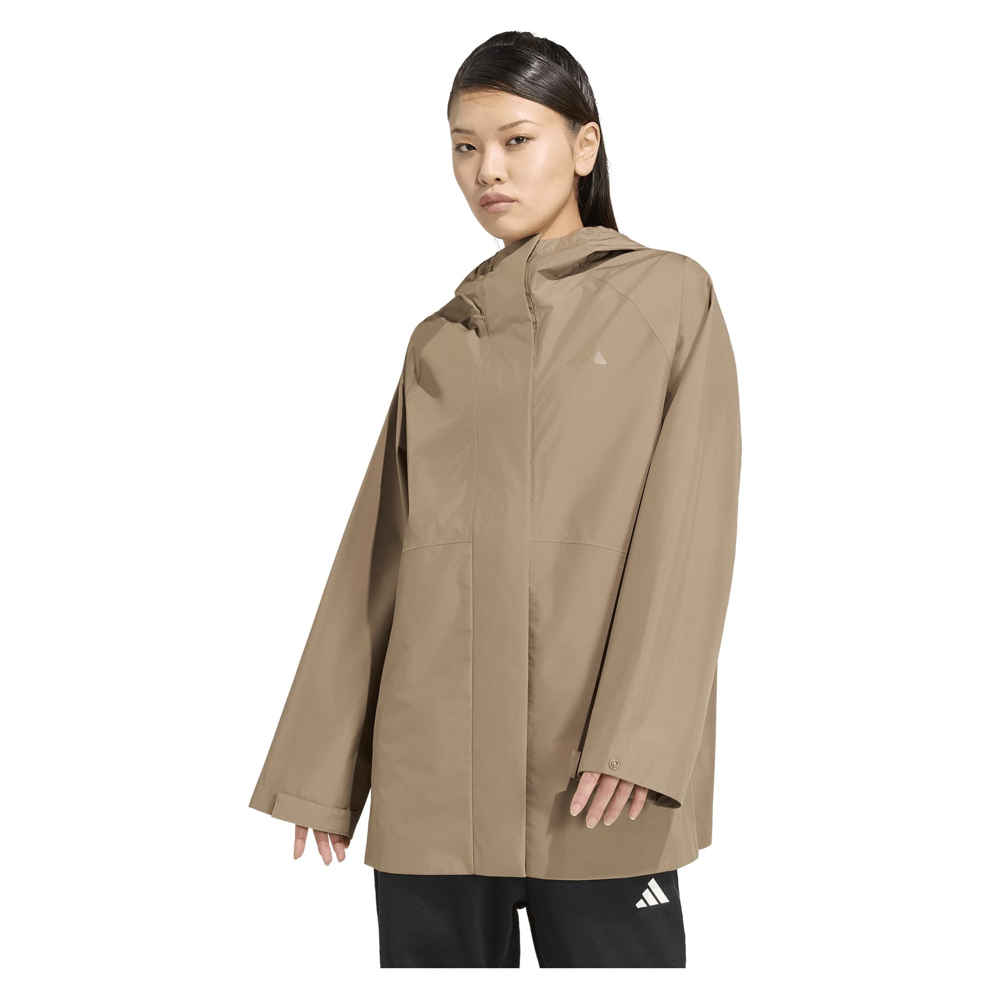 Ženska jakna ADIDAS za kišu Essentials Brown