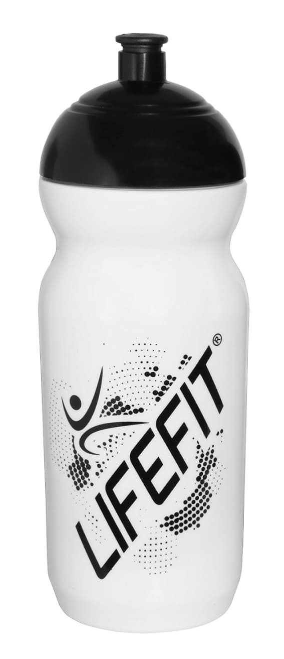 Biciklistička boca LIFEFIT® G-600, 600ml, bijela