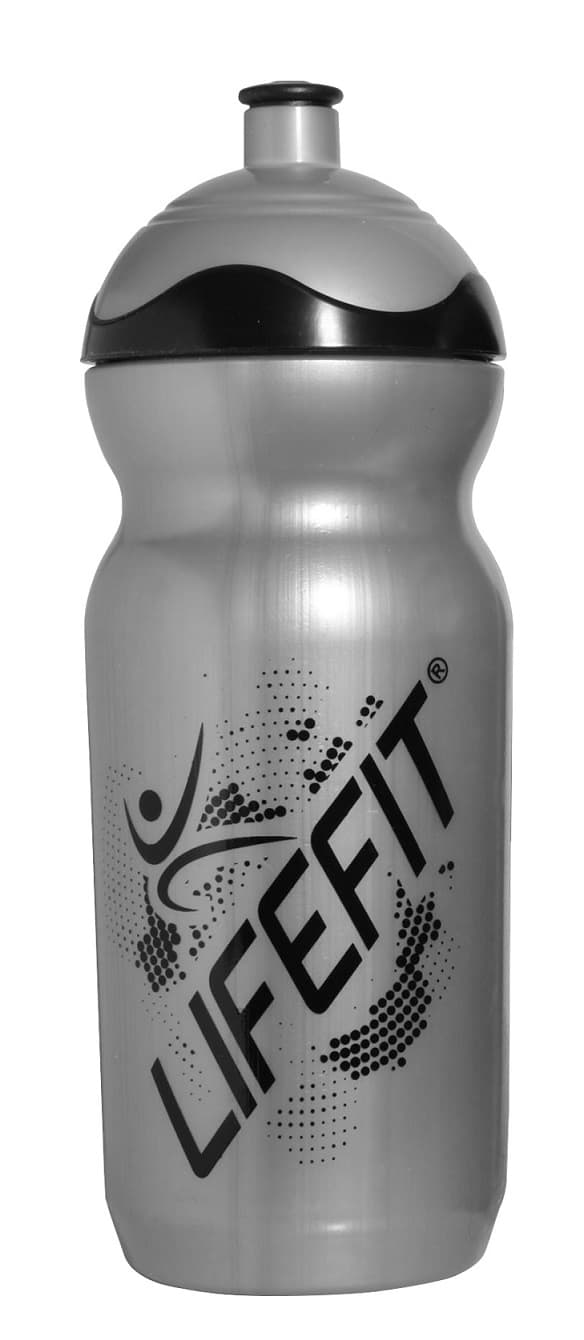 Biciklistička boca LIFEFIT® G-600DC, 600ml, siva