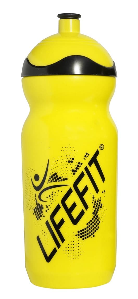 Biciklistička boca LIFEFIT® G-600DC, 600ml, žuta