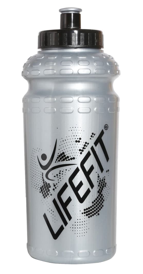 Biciklistička boca LIFEFIT® 9992, 600ml, siva