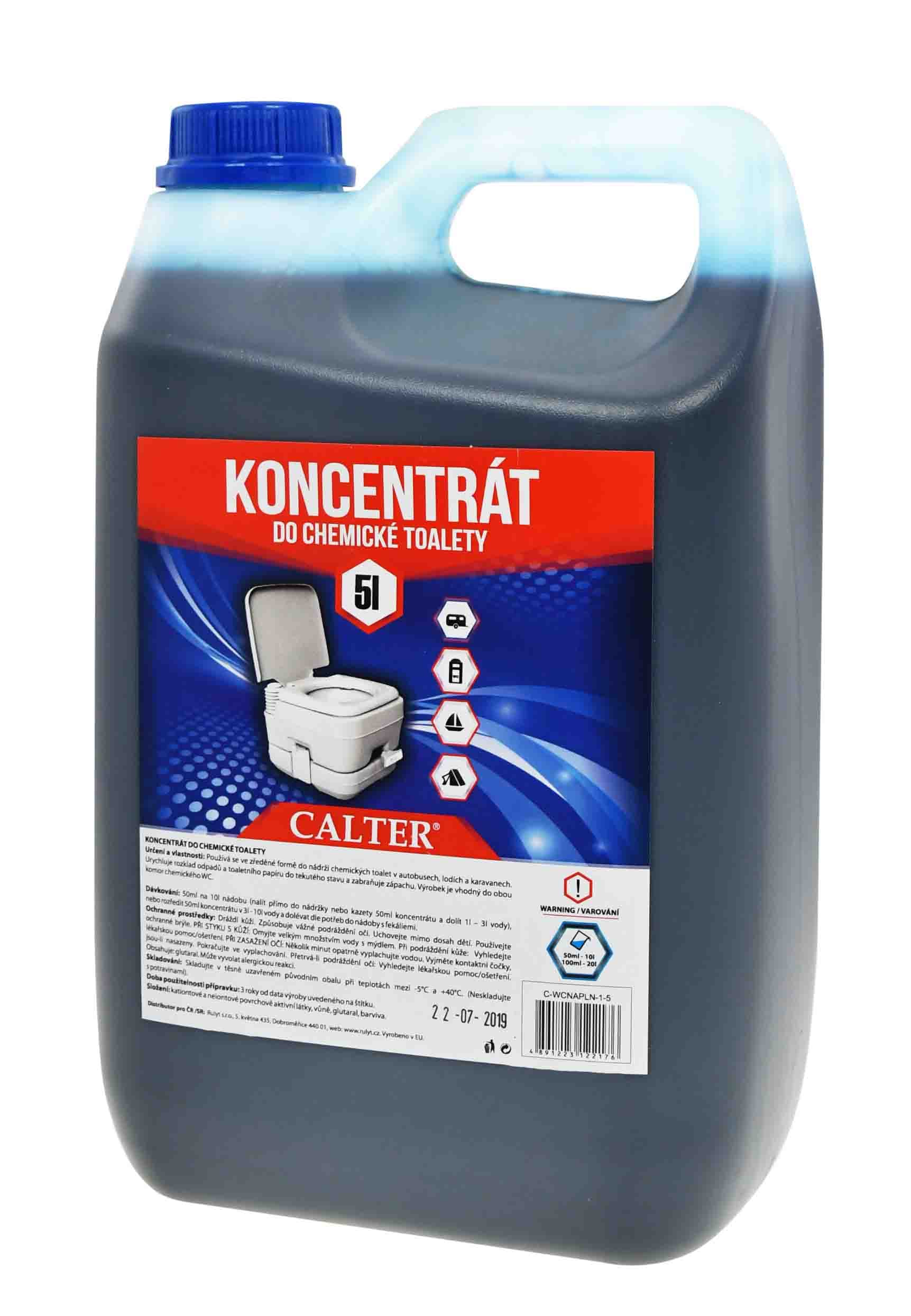 CALTER® punjenje za hemijski toalet - 5L