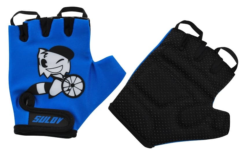Cyklorukavice SULOV® JUNIOR, plave