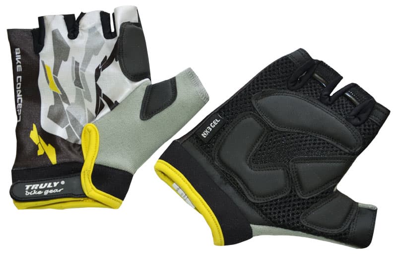 Cyklorukavice TRULY® TOP NX3GEL, žute