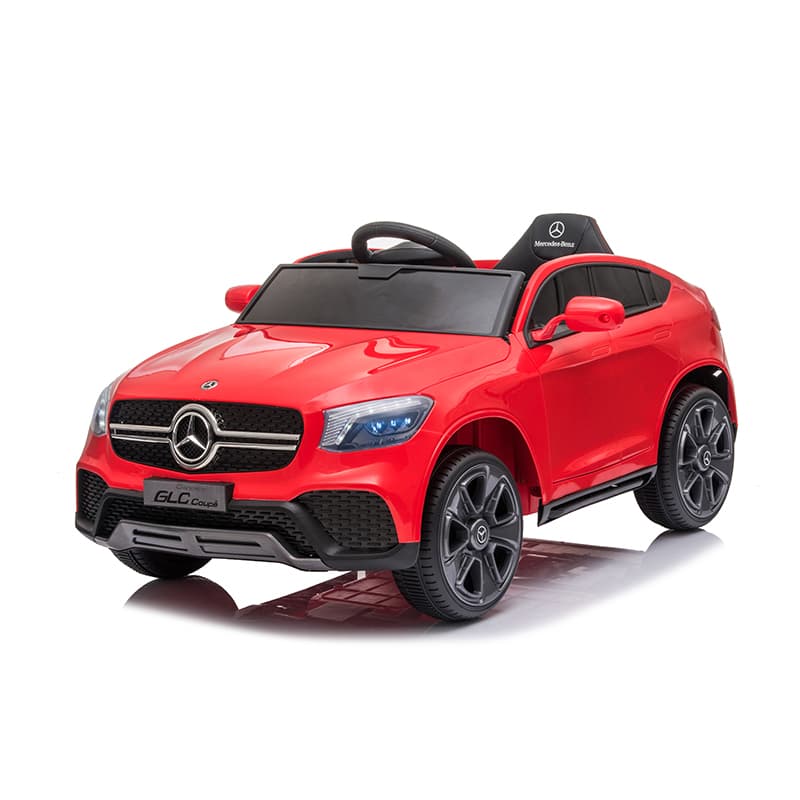 Dječiji električni automobil Mercedes GLC coupé crveni