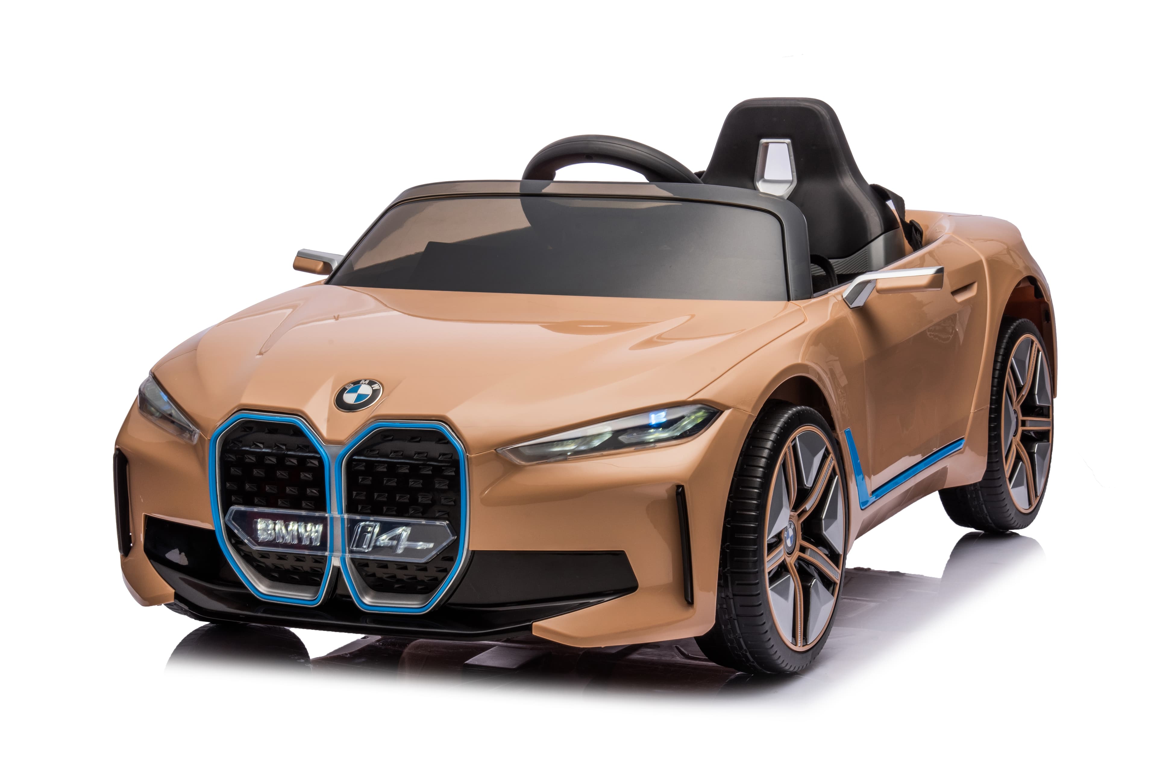 Električni auto za djecu BMW i4 žuti
