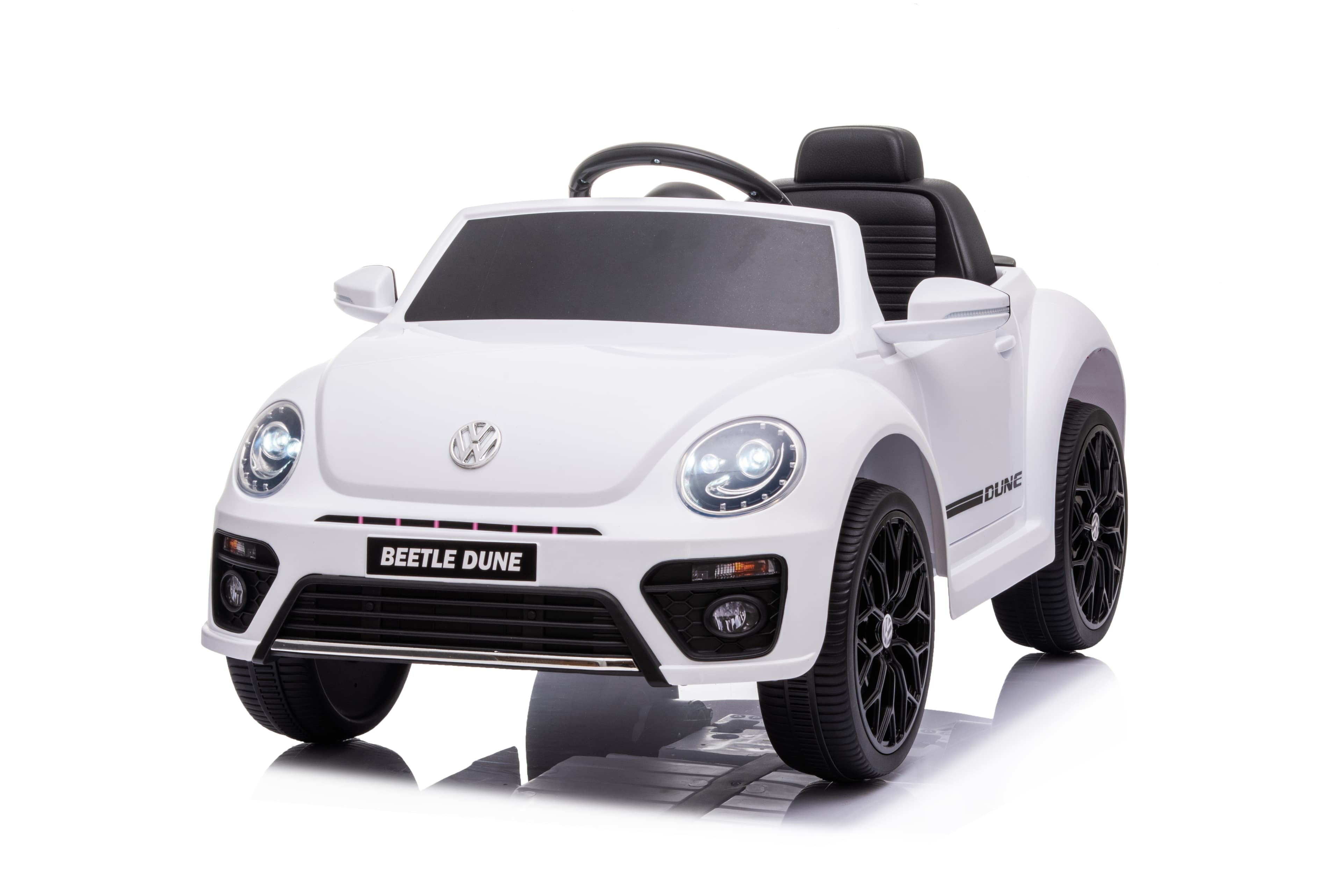 Dječiji električni automobil Volkswagen Beetle bijeli